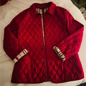 🌟 🧥 Classic Burberry of London Women’s Quilted Jacket 🧥 🌟 Like New! Size Medium